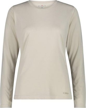 F.lli Campagnolo L/S Jacquard T-Shirt Funktionsshirt f&uuml;r Damen | beige/grau