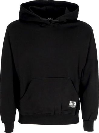 PROPAGANDA Label Bicolor Hoodie - Heren - Hoodies - Zwart - XS - Katoen - Hoodies & sweatvesten
