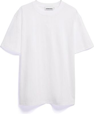 Armedangels Maarkos Mid Weight T-Shirt f&uuml;r Herren | wei&szlig;