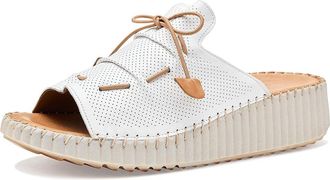 Spring Step Nevelle Womens Sandals White : EU 42 (US Womens 10.5-11) M, Leather