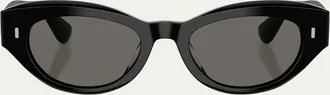 Oliver Peoples Lerrue Oval Sunglasses