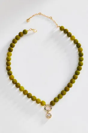 BaubleBar Janette Beaded Pendant Necklace