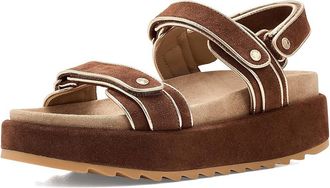 J/Slides Sophie Womens Dress Sandals Tan : 9.5 M, Leather