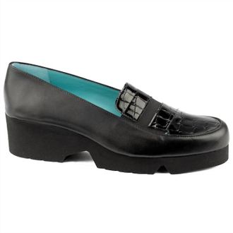 Thierry Rabotin Womens Miller Shoe In Grey Snake
