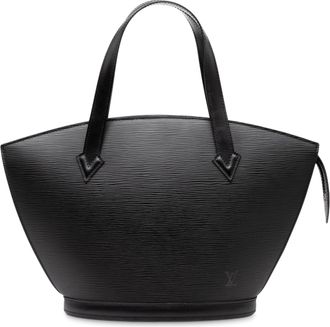 Louis Vuitton Pre-owned Womens Epi Saint Jacques Pm Short Strap - Black Leather - One Size