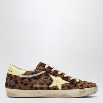 Golden Goose Sneakers Super-star in cavallino leopardato