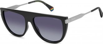 Polaroid Womens PLD 6221 57 807 Sunglasses - Black - One Size