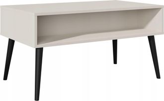 OEM Mesa De Centro Lino Cashmere 100x50cm Estilo Retro Escandinavo Tipo Loft