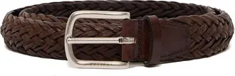 Orciani Braided Leather Belt