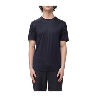 Emporio Armani T-shirts en Poloshirts Blauw - Heren - T-shirts - Blauw - L - Tops