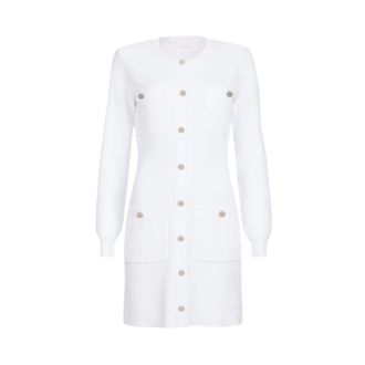 Liu Jo Dames, Jurken, Wit, Maat: M