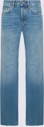 Anine Bing Light Blue Cotton Jeans