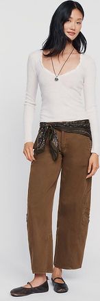Pilcro Tapered Wide Leg Pants