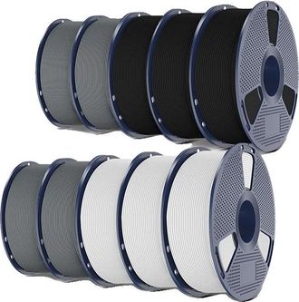 OEM Filamento Para Impresora 3d, Pla Ecol&oacute;gico, Suministro De 10 Kg, Mezcla De 2 Colores