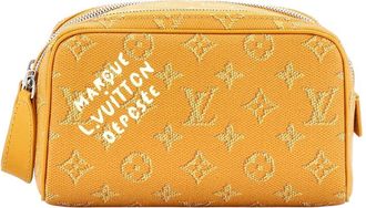 Louis Vuitton Dopp Kit Limited Edition Monogram Heritage Mini (Authentic Pre- Loved)