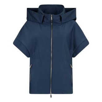 Moorer Light Jackets, female, Blue, Size: L Lightweight Jacket