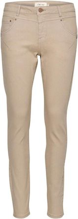 Cream Cramalie Twill Jeans - Shape F - Dames - Skinny Jeans - Beige - XS L32 - Katoen - Jeans