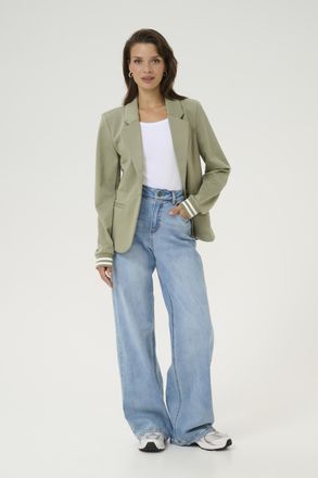 Kaffe Blazer Regular fit white green
