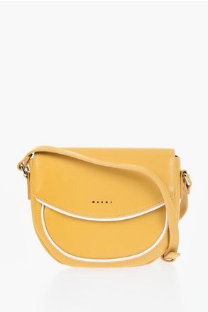 Marni Vegan Leather Shoulder Bag SMILE size One Size