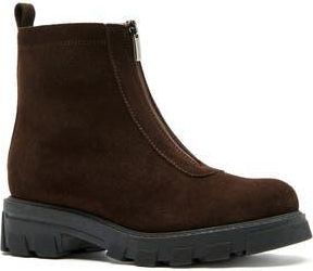 La Canadienne Keith City Dry Waterproof Bootie in Brunette Suede at Nordstrom Rack, Size 6.5