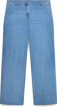 Fiorella Rubino Straight Jeans - Dames - Regular Fit Jeans - Blauw - 3XL - Jeans