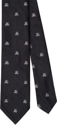 Robert Talbott Newman 7 Fold Dragon Necktie in Navy at Nordstrom, Size Large