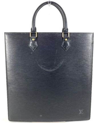 Louis Vuitton Black Epi Leather Handbag Tote Bag (Pre-Owned)