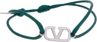 Valentino Vlogo Signature Cord Bracelet