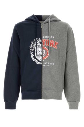A.P.C. De Split Crest Zip-up Hoodie Marc Jacobs