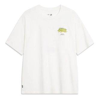 Li-Ning x OG_SLICK Skateboarding Graphic T-shirt White AHST483-3