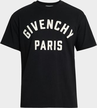 Givenchy Mens Logo Crewneck T-Shirt