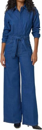 Paige Cameron Long Sleeve Jumpsuit In Maraya
