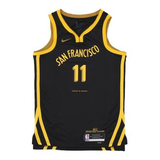 Nike Sportswear, male, Black, Size: XL City Edition Basketball Tank Top Klay Thompson