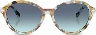Tiffany & Co. 84419S Zonnebril - Dames - Zonnebrillen - Veelkleurig - 56 MM - Accessoires
