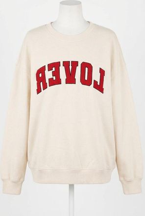 Z Supply Oversized Lover Sweatshirt In Vanilla Ice