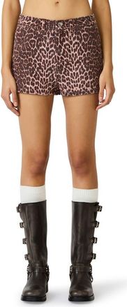 Steve Madden Cait High Waist Shorts in Hot Spots Print at Nordstrom, Size 26