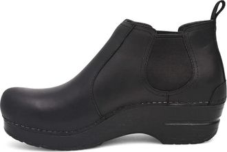 Dansko Frankie Chelsea Boot - Dames - Chelseaboots - Zwart - 40 EU - Leer - Schoenen