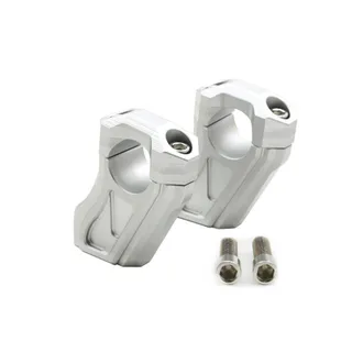 OEM Abrazaderas De Extensi&oacute;n Para Elevadores De Manillar De Motocicleta Para R Nine T Rninet R9t R 9 T 2014-2023 Plateado