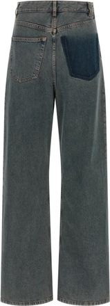 Maison Margiela Back-To-Back Jeans - Dames - Regular Fit Jeans - Grijs - W29 - Katoen - Jeans