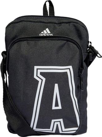 adidas Classic Brand Love Initial Print Organizer Bag Grey IJ5633