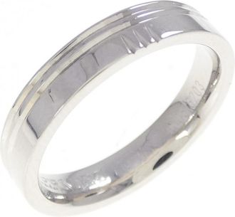 Herm&egrave;s White Gold (18K) Band Ring (Pre-Owned)