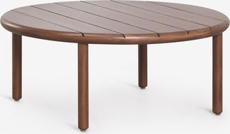 Sklum Mesa De Centro Para Jard&iacute;n Redonda En Madera De Acacia Olivia Sklum &Oslash;80 Cm