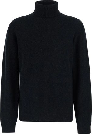 Roberto Collina Truien - Heren - Coltruien - Zwart - XL - Truien & Vesten