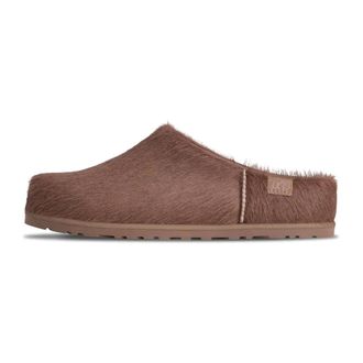 UGG Otzo Calf Hair Clog - Dames - Schoenen - Bruin - Maat: 37 EU Wol