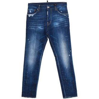 Dsquared2 Sexy Mercury Jean Donkerblauwe Denim Broek