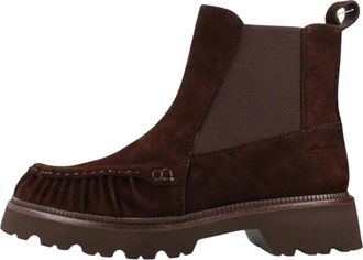 Tamaris Chelsea Boot - Dames - Chelseaboots - Bruin - 39 EU - Leer - Schoenen