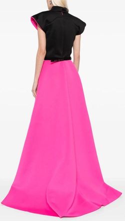 Saiid Kobeisy Neoprene Dress With Wide Shoulders
