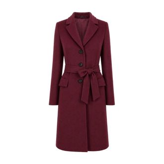 Loro Piana Cappotto monopetto Capolavoro - - Coats - Donna - Rosso - L