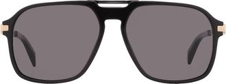 Chopard Polarized Smoke Navigator Mens Sunglasses SCH347 700P 58
