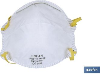 cofan Mascarilla Sin Filtro Ffp1d (20 Unds)